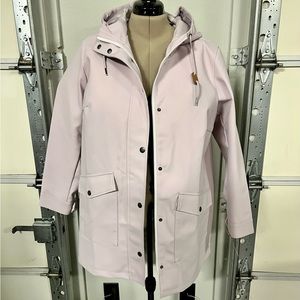 NWT Levi light pink raincoat - Size 1X